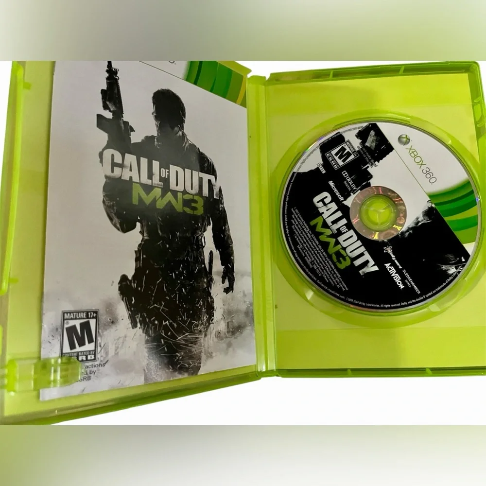Xbox 360 Call of Duty Lot (4 Games) – Black Ops, MW3, Ghosts, Advanced Warfare